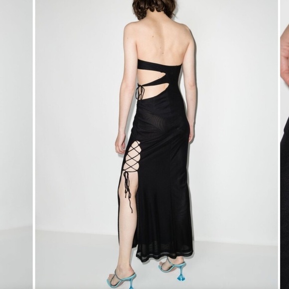 Rotate by Birger Christensen Malena cut-out maxi dress - Picture 3 of 5